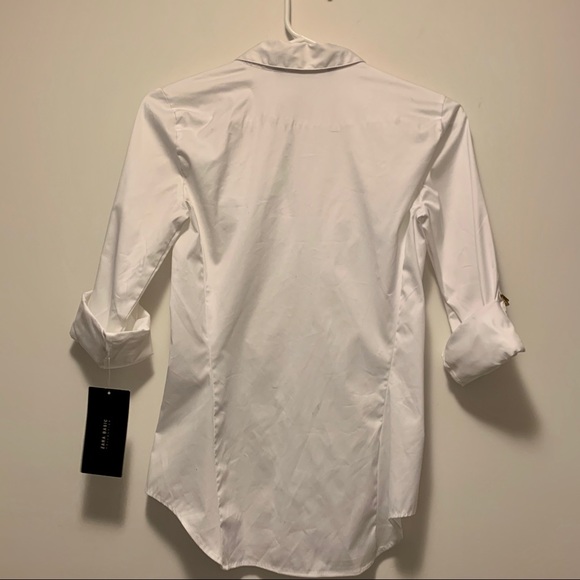 Zara - White Top - Size XS - Picture 2 of 3